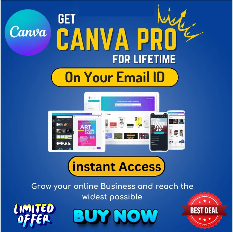Canva pro (Lifetime)